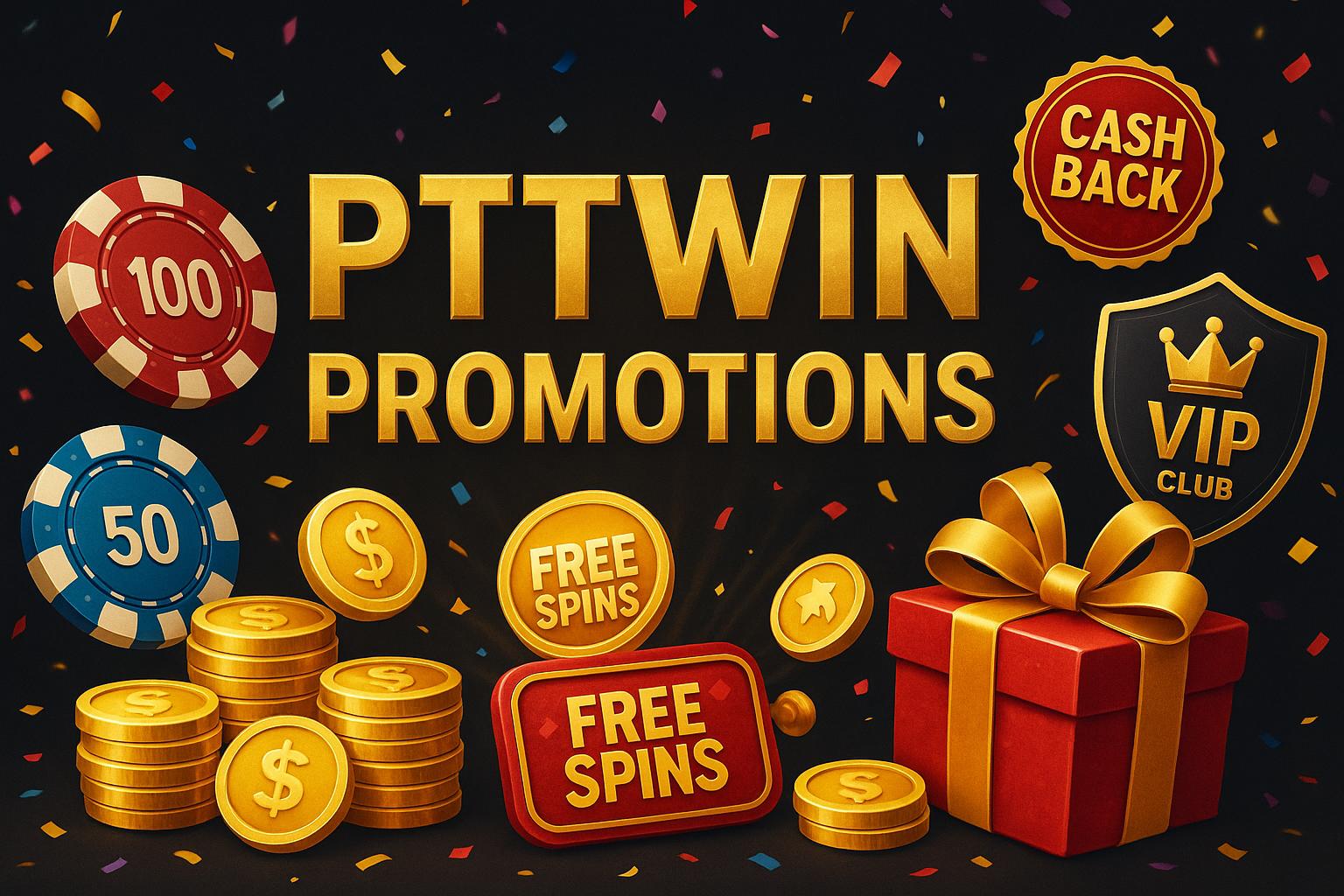 O bônus promocional PTTWIN é uma ótima maneira de começar sua aventura