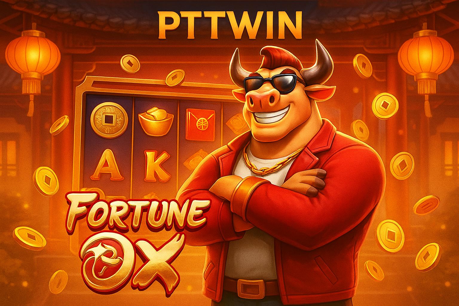 Fortune Ox no PTTWIN - Aposte Agora e Reivindique Seus Ganhos
